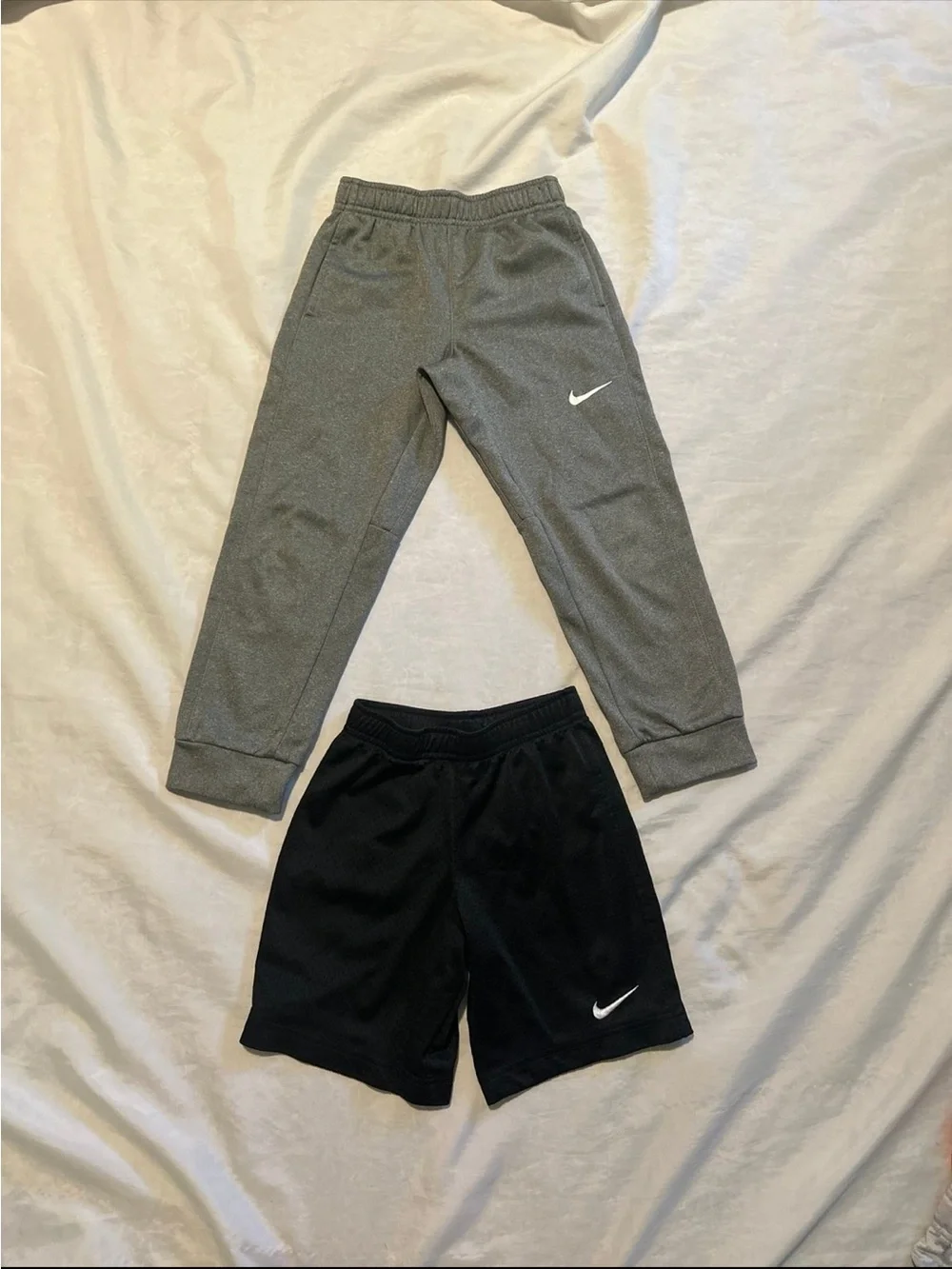 Bundle Nike Adidas UA More Shorts & Jogger Youth 6/7
